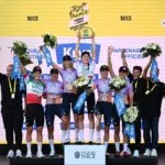Emirates Cycling leads the overall team standings at the conclusion of the Women's Tour de France