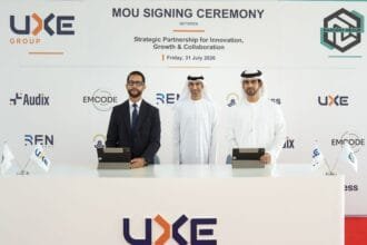 With the aim of promoting innovation and digital transformation. UAE's UXE Group signs partnership with NASCENT