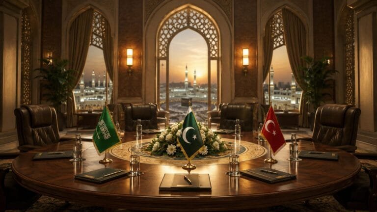 الغرفة التي سبقت مكة .. كيف تشكلت اتفاقية الدفاع بين السعودية وتركيا وباكستان؟