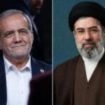 موقع إيراني يكشف تفاصيل اجتماع بزشكيان بالمرشد مجتبى خامنئي