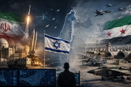 Between Iran's nuclear program and Syria's rearmament, how does Israel interpret the situation?