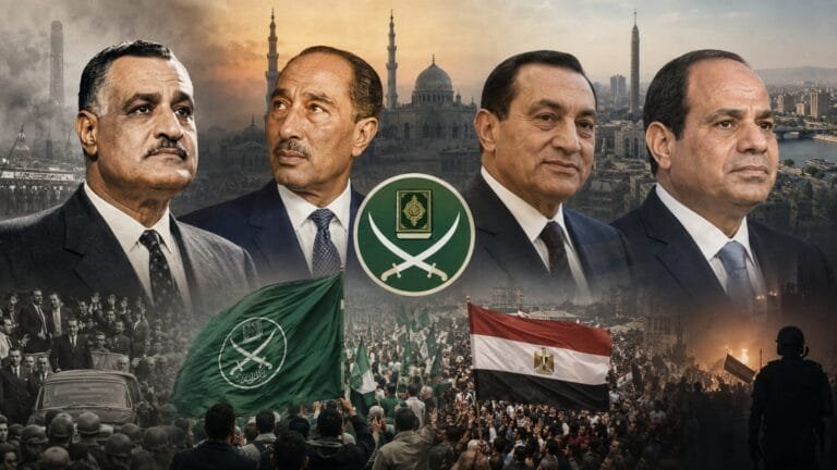 The Muslim Brotherhood in Egypt: From clash with Nasser to Morsi's rule and then confrontation with Sisi