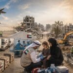 الإمارات في غزة.. من المساعدات الإنسانية إلى مشروع «رفح الخضراء»