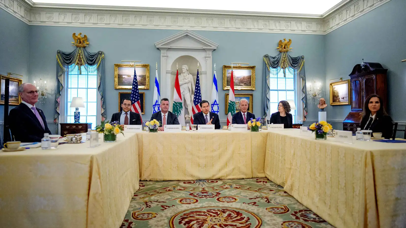 Washington demands that Israel abide by the framework agreement with Lebanon and calls for a gradual withdrawal