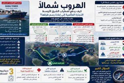 Special Report - Fleeing North: Will the Middle East crises force global trade to redraw its routes?