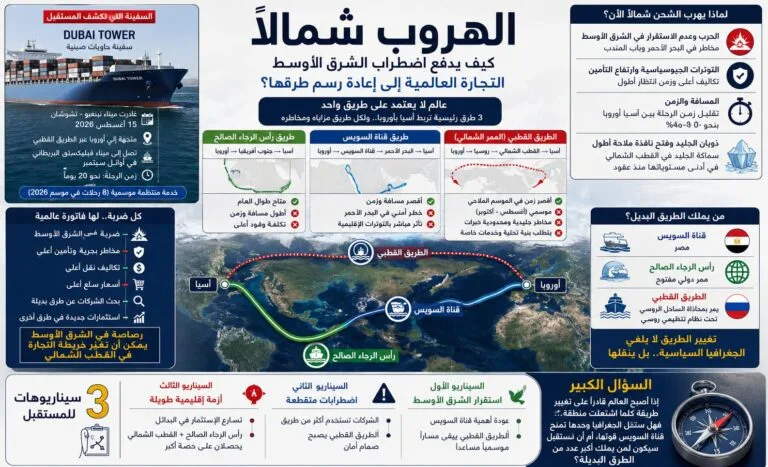 Special Report - Fleeing North: Will the Middle East crises force global trade to redraw its routes?