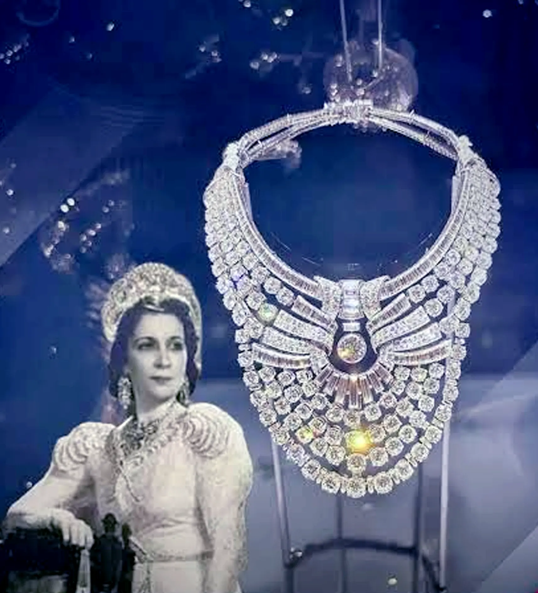 From the royal palace to the auction vaults: The mysterious story of Queen Nazli’s stolen necklace in Vienna