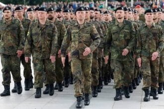 A worrying increase in drone sightings over German military sites amid growing hybrid threats