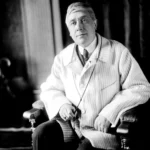 Belgian writer Maurice Maeterlinck