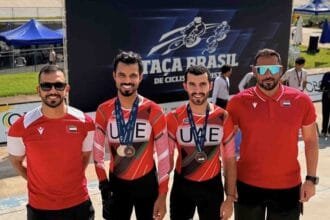 3 لاعبين يمثلون منتخب الإمارات للدراجات البارالمبية في بطولة العالم