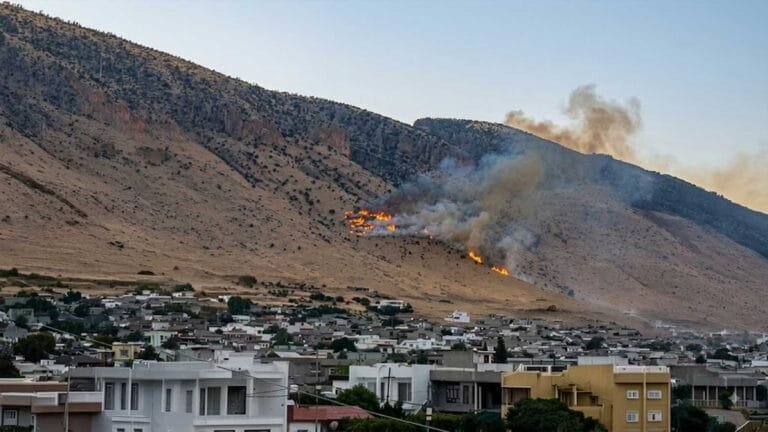 Breaking - Four drones crash in Erbil, Iraqi Kurdistan