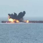 A ship was hit by an unidentified projectile in the Strait of Hormuz amid ongoing maritime tensions
