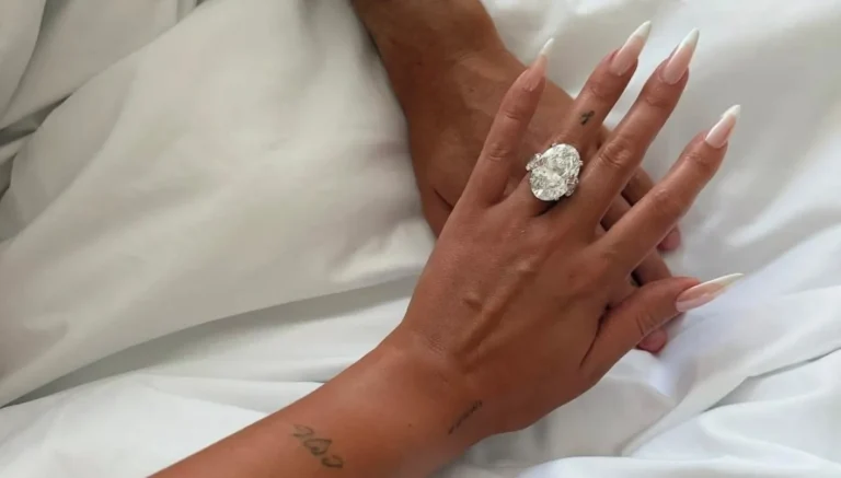 Georgina's luxurious ring sparks controversy... a 35-carat diamond and a price tag of up to $5 million