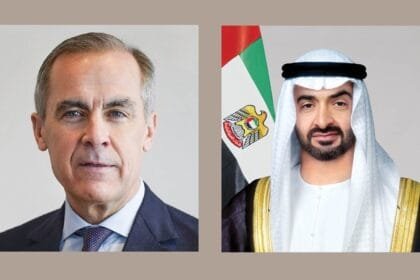 The UAE and Canada discuss strengthening their strategic partnership and coordinating positions on international issues