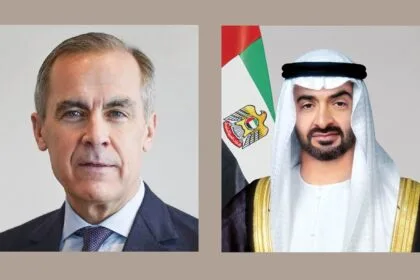 The UAE and Canada discuss strengthening their strategic partnership and coordinating positions on international issues