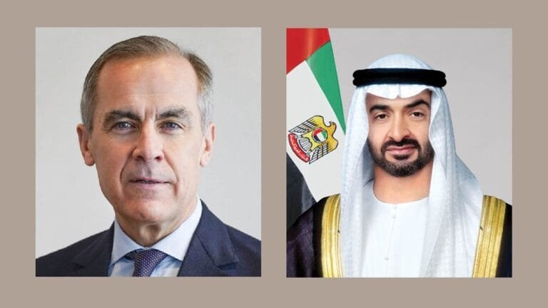 الإمارات وكندا تبحثان تعزيز الشراكة الاستراتيجية وتنسيق المواقف تجاه القضايا الدولية