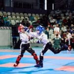With wide participation.. Strong start to the UAE Kickboxing Championship