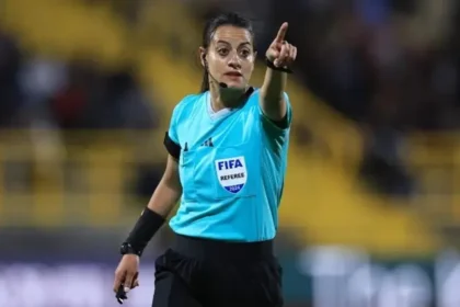Egyptian Shahinda El-Maghrebi leads the whistle for the 2026 Women's Africa Cup of Nations final