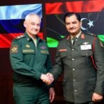 Saddam Haftar and the Russian Defense Minister discuss mechanisms to support defense and security cooperation