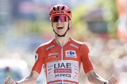 Vuelta a España Tour.. Emirates Cycling wins the fourth stage