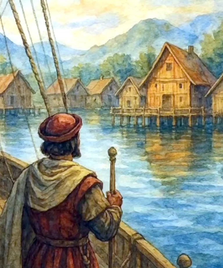 When houses built over water inspired the name of an entire country... The story of the discovery of Venezuela