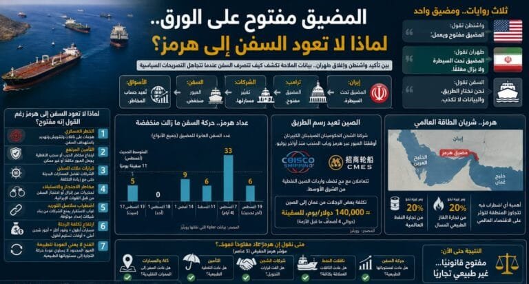 Exclusive - The strait is open on paper... Why aren't the ships returning to Hormuz?