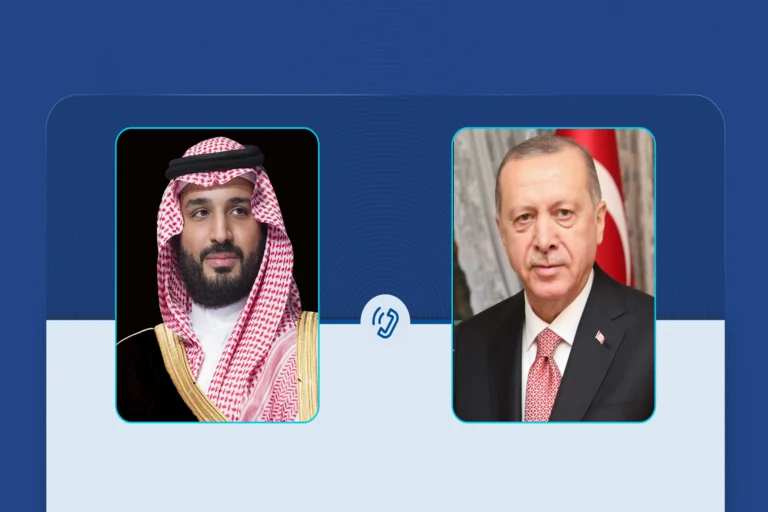 مباحثات هاتفية بين ولي العهد السعودي والرئيس التركي لبحث التطورات الإقليمية