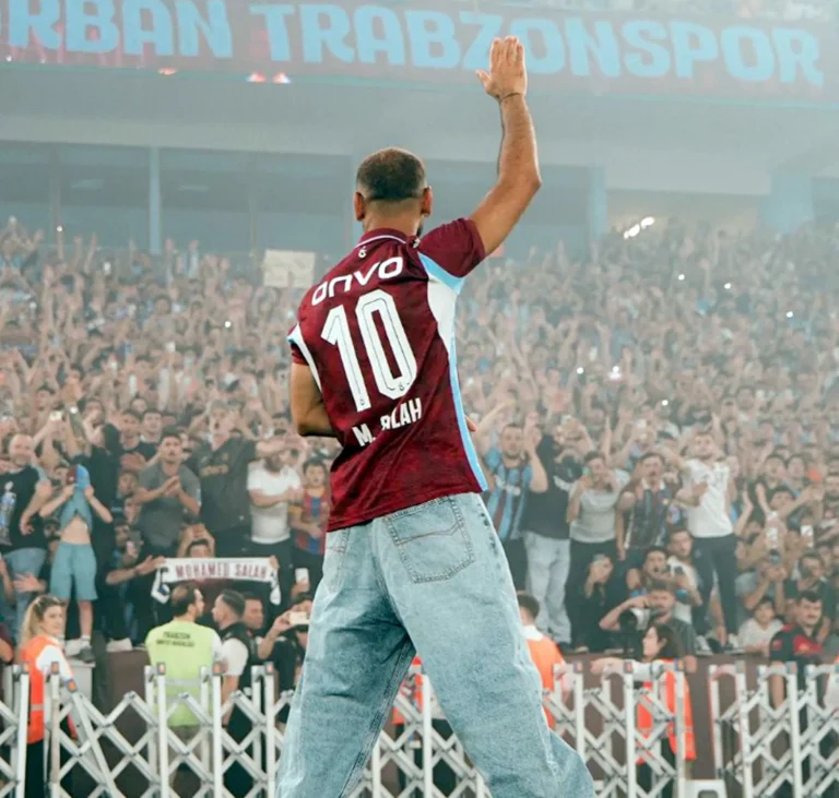 محمد صلاح لاعب طرابزون التركي