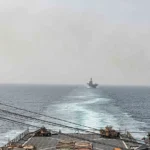 An international maritime report reveals that 22 Chinese ships have crossed the Bab al-Mandab Strait