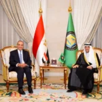 The Egyptian Foreign Minister discusses with the Secretary-General of the Gulf Cooperation Council strengthening the strategic partnership and security coordination
