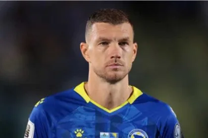 إدين دجيكو مهاجم شالكه الألماني