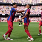 برشلونة يهزم فالنسيا بخماسية نظيفة ويواصل انطلاقته المثالية في الدوري الإسباني