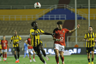 مباراة الأهلي والمقاولون العرب