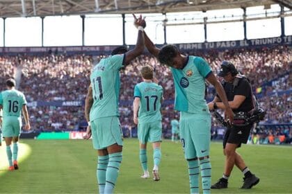 مباراة برشلونة وليفانتي