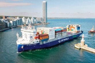 DB World London.. The group's first ships to operate on dual fuel and methanol