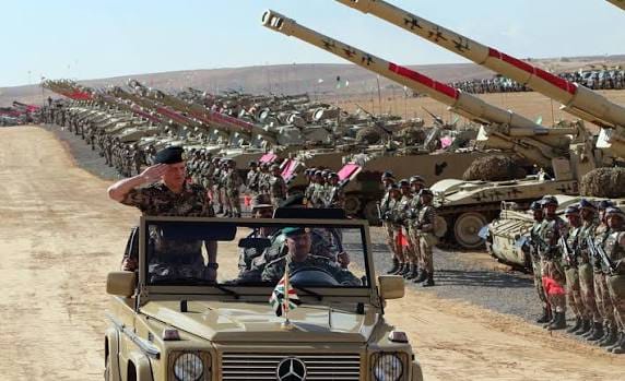 The Jordanian Armed Forces announce the interception of 18 ballistic missiles launched from Iran towards the Kingdom’s territory