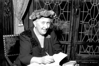 British author Agatha Christie