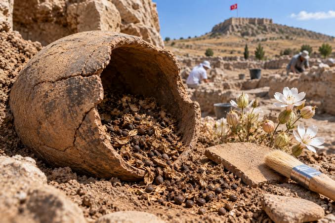 بذور عمرها 4 آلاف عام تكشف أسرار الزهور في الحضارة الحثية