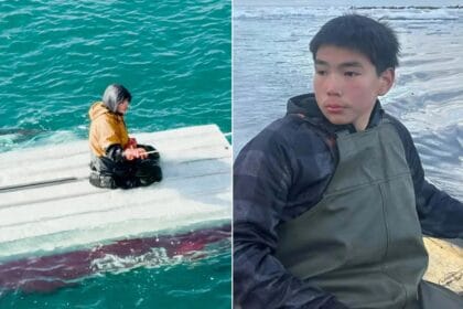 72 hours at sea... Teenager miraculously survives after boat capsizes in the US