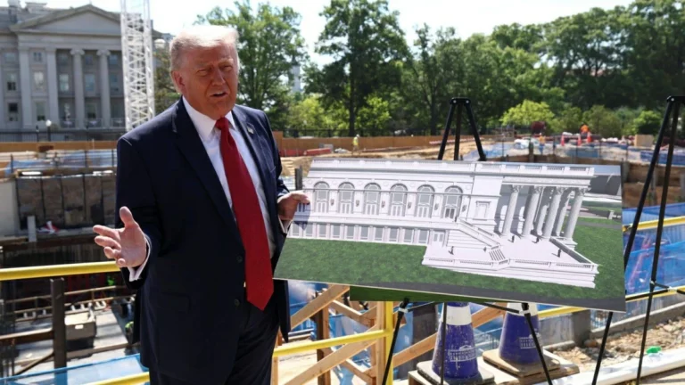 The US Supreme Court paves the way for Trump to complete the White House ballroom
