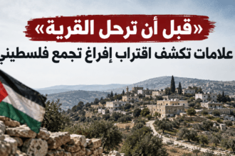 "Before the Village Vanishes"... 5 Signs Revealing the Imminent Depopulation of a Palestinian Community