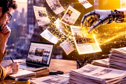 A new battle between journalism and artificial intelligence