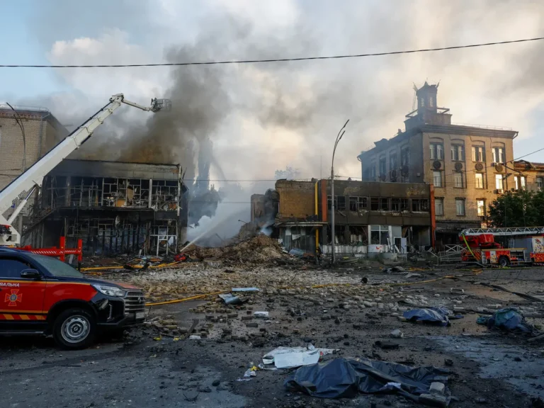 Russian attack on Kyiv leaves 7 dead and 5 wounded